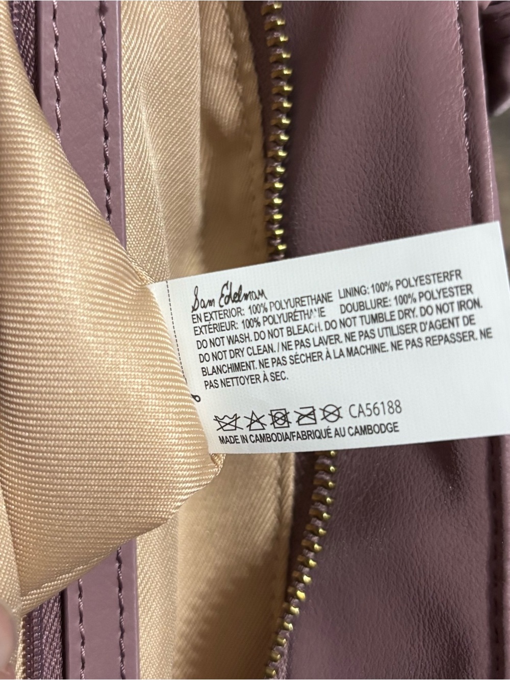 Sam Edelman Ethyl Quilted Logo Tote - Picture 10 of 13
